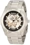 Armitron Men's 204406SVSV Automatic Silver-Tone Round black Dial Dress Watch