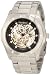 Armitron Men's 204406SVSV Automatic Silver-Tone Round black Dial Dress Watch