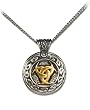 Valknutr Moon Gothic Pewter Necklace