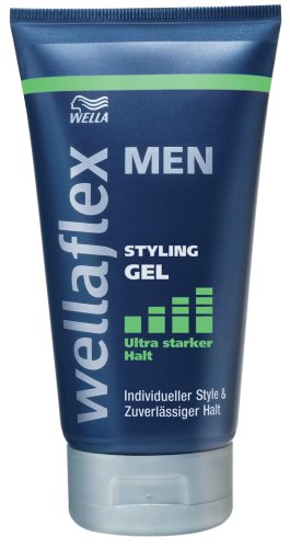 Wellaflex Men Styling Gel Ultra Starker Halt, 3er Pack (3 x 150 ml)