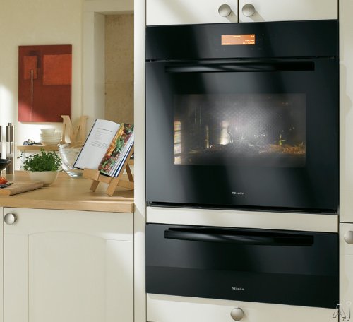 Miele Novotronic : H4881BPBL 30 Single Electric Wall Oven