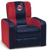 DreamSeat Cleveland Indians MLB Leather Recliner