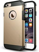 iPhone 6 Case, Spigen [HEAVY DUTY] Tough Armor Case for iPhone 6 (4.7-Inch) - Champagne Gold (SGP10970)
