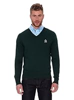 CLK Jersey V Neck Basic Coderas (Verde Oscuro)