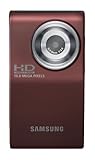 Samsung HMX-U10 Ultra-Compact Full-HD Camcorder with10 MP Still (Red)