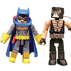 DC Universe MiniMates Wave 4 Batgirl and Bane by DC Comics