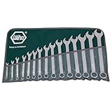 Wiha 40087 Roll Up Combination Wrench Set, 15 Piece by Wiha