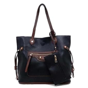Amazon.com: MyLux Handbag 150002 black: C