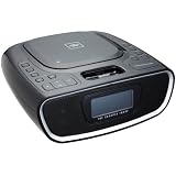 TheSharperImageEC-B160ClockRadiowithCDPlayerandiPhone/iPodDock