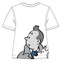 TINTIN & SNOWY PORTRAIT T-SHIRT FROM THE ADVENTURES OF TINTIN