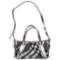 Burberry Check Print Shoulder Bag