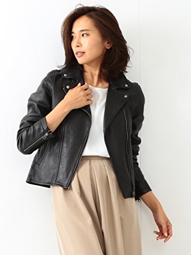 (ビームスライツ) BEAMS LIGHTS WOMEN / レザーライダース ブルゾン