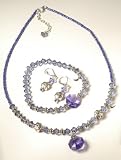 Artemis Woman SCE-02 Swarovski Crystal Earrings - Amethyst