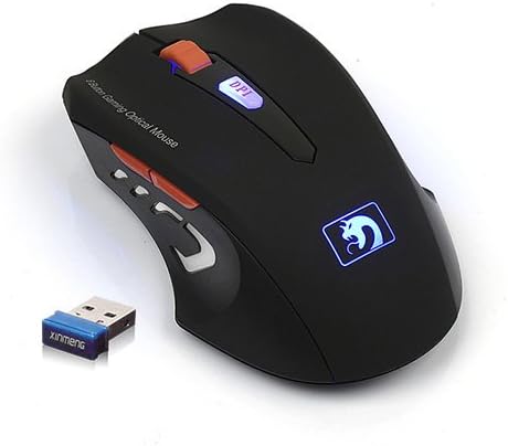 XinMing Mamba II 6 buttons Wireless Optical Gaming Mouse with 800-2000 DPI