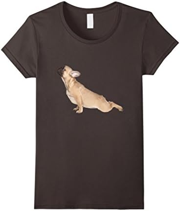 Women's French Bulldog Yoga Shirt - All sizes - Men, Women, Kids XL Asphalt