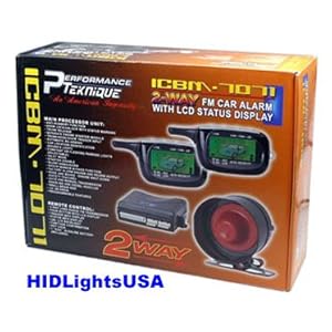 2-Way Car Alarm System w/ Remote Start