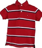 Tommy Hilfiger Red Striped Polo Shirt