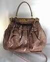 Miu Miu Handbags (Rose) Nappa Leather Frame Bag RN0533