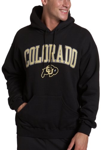 Buy Colorado Golden Buffaloes Hoodie with Arch and Mascot by Soffe