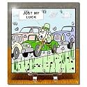 Londons Times Funny Music Cartoons - Luck Of The Irish - Desk Clocks