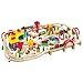 145 PC WOODEN TRAIN SET BY MAXIM