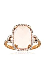 PARIS VENDOME Anillo Carré Quartz (Oro Rosa)