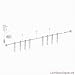 Paulmann HighWire Set Pinxetti 8m 8x40W DecoPipe G9 alu