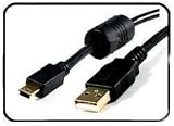 Samsung Compatible Gold Series AD39-00132A MP3 Player 5-pin mini B USB Cable with Ferrite Core