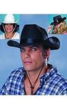 Faux Leather (Pleather) Cowboy Costume Rancher Hat - Currently available in Brown