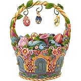 Jim Shore - Heartwood Creek - Easter Basket with Ornaments by Enesco - 4015583