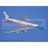 Boeing Air Force Wood Airplane Model