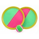 Velcro Toss and Catch Game with Ball & Grip Mitts