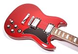 PROFESSIONALLY SET-UP - WESLEY VERMONT VINTAGE CHERRY 'BURST ELECTRIC GUITAR