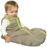 Baby Deedee Sleep Nest Baby Sleeping Bag, Khaki/Lime Green, Medium (6-18 Months)