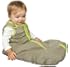 Baby Deedee Sleep Nest Baby Sleeping Bag, Khaki/Lime Green, Medium (6-18 Months)