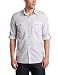 Kenneth Cole Men's Micro Check Woven Shirt, White Combo, X-Large Kenneth Cole Men's Micro Check Woven Shirt, White Combo, X-Large