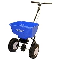 Earthway 2130 Commercial High-Output Snow and Ice Melt Spreader With 65-Pound Capacity And Pneumatic Wheels