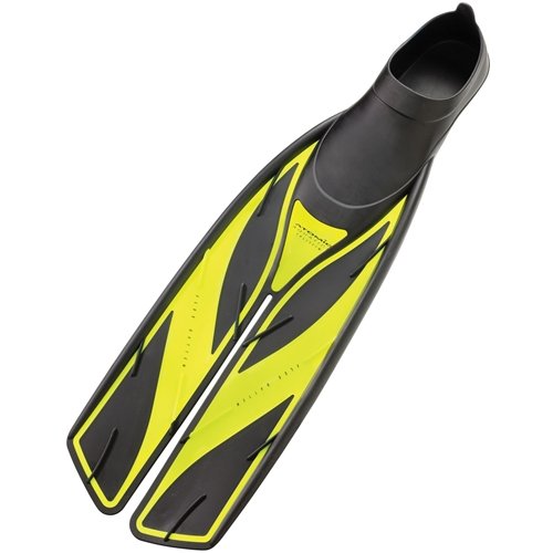 Atomic Aquatics Full Foot Split Fin (High Performance) 6-7 Yellow