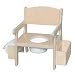 Fancy Potty Chair-Color White