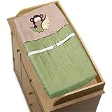 Monkey Baby Boys Changing Pad Cover
