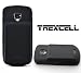 Black Verizon Droid Charge Extended Battery Silicone Case (Compatible with Samsung i510 Verizon Droid Charge Only)