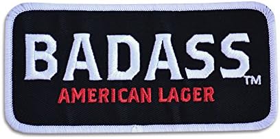 Made In Detroit Badass Rectangle Patch Default