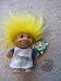 Russ Berrie..... Brewers Troll, with Yellow Hair