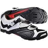 Shimano M162 SPD Shoes - White/ Black