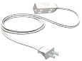 Stanley 31061 All Purpose Indoor Extension Cord, 3 Outlet, 6-Foot, White