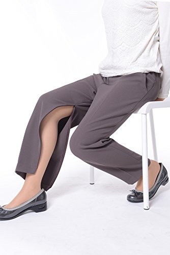 プレゼントにおすすめ 【裾ファスナー付きパンツ 通院や介護用にも （股下58cm）】　毛玉になりにくい洗濯可 タイセイ 5253