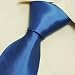 Blue plain tie for men dodger blue solid gifts for dad fashion silk ties T7067