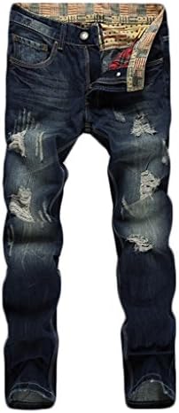 Hipster bob Mens Slim Straight Jeans