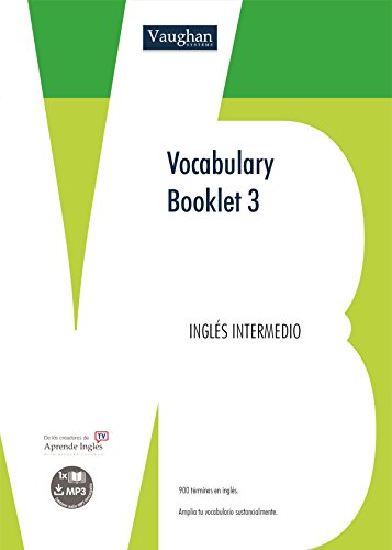Vocabulary Booklet 3 (Spanish Edition)