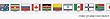 BORDER FLAGS OF NATIONS
